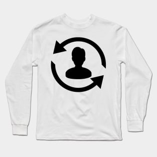 Life Coaching Cycle Long Sleeve T-Shirt